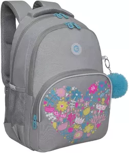 Школьный рюкзак Grizzly RG-360-2 (серый) фото