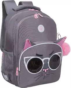 Школьный рюкзак Grizzly RG-360-7 (серый) фото