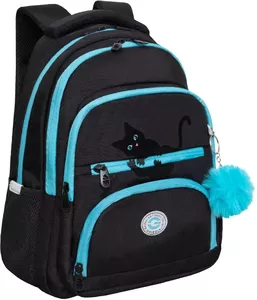Школьный рюкзак Grizzly RG-362-1 (черный) фото