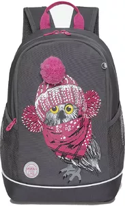 Школьный рюкзак Grizzly RG-363-10 (темно-серый) фото