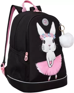 Школьный рюкзак Grizzly RG-363-4 (черный) фото