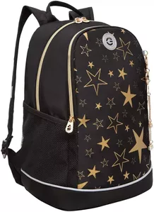 Школьный рюкзак Grizzly RG-363-5 (черный) фото