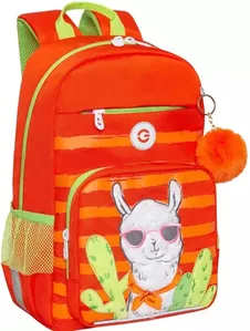 Школьный рюкзак Grizzly RG-364-3 (оранжевый) фото