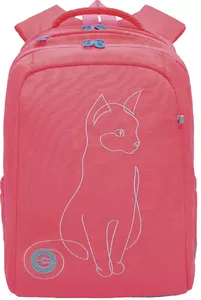 Школьный рюкзак Grizzly RG-366-2 (розовый/оранжевый) фото