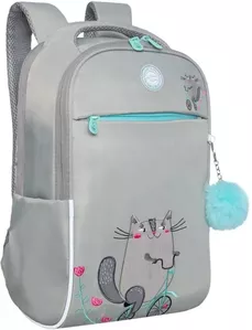 Школьный рюкзак Grizzly RG-367-3 (серый) фото