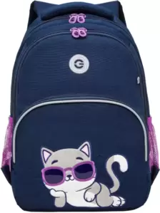 Школьный рюкзак Grizzly RG-460-3 (синий) фото