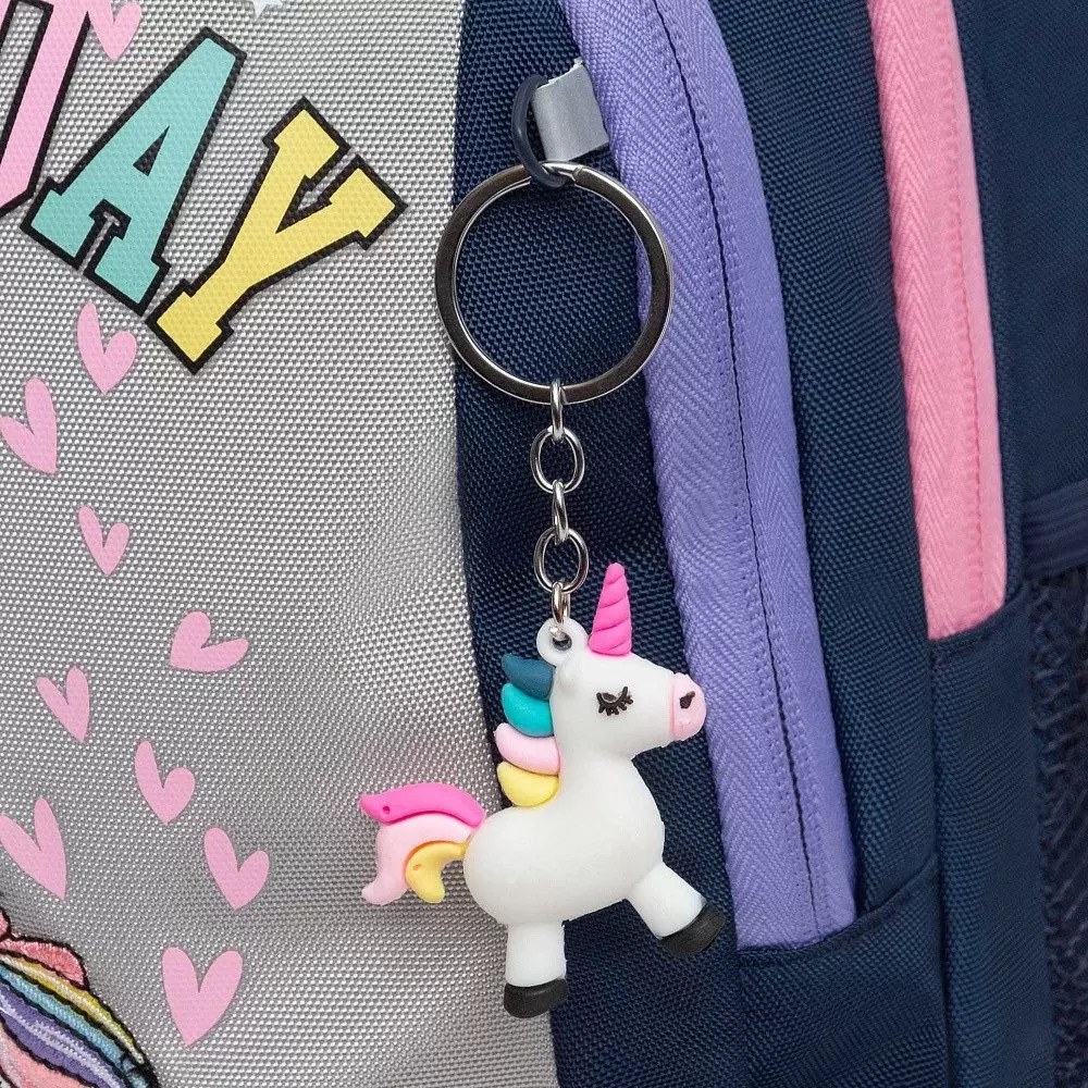 Школьный рюкзак Grizzly RG-461-2 (синий/светло-серый) фото 6