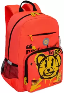 Школьный рюкзак Grizzly RG-464-4 (оранжевый) фото