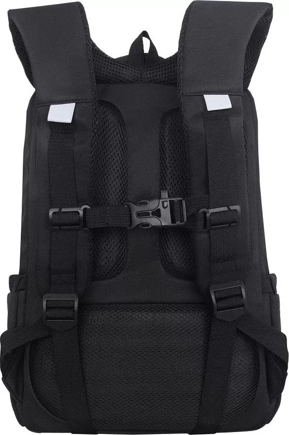 Школьный рюкзак Grizzly RG-666-3 (черный) фото 3