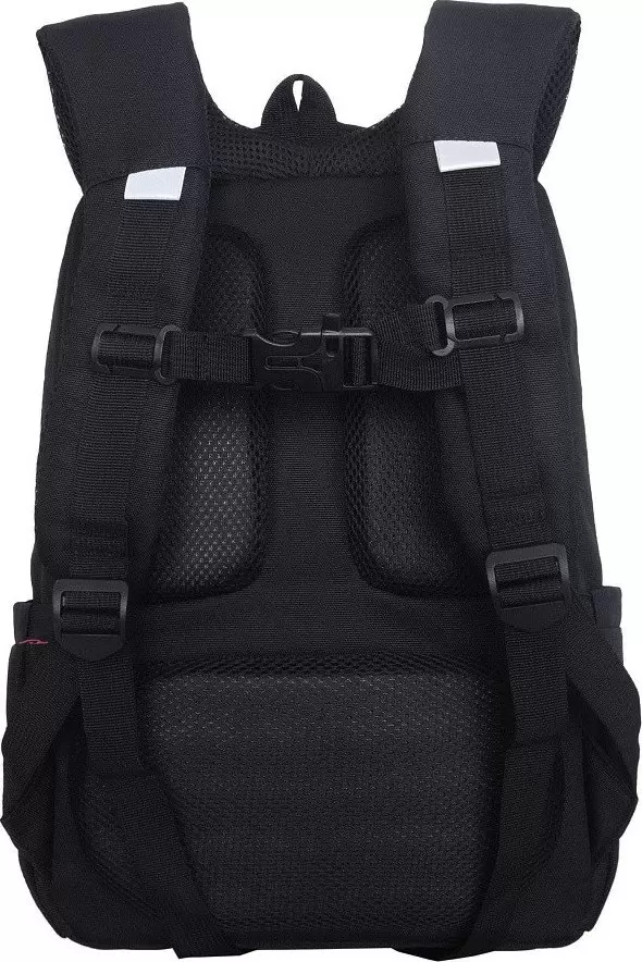 Школьный рюкзак Grizzly RG-666-5 (черный/розовый) фото 3
