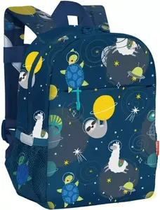 Детский рюкзак Grizzly RK-277-5 (звери в космосе) фото