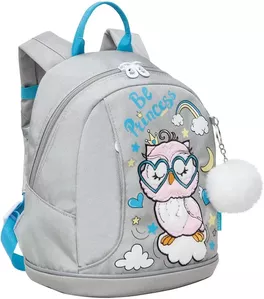 Детский рюкзак Grizzly RK-381-3 (серый) фото