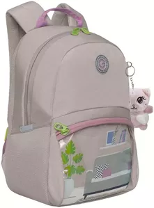 Школьный рюкзак Grizzly RO-370-1 (бежевый) фото