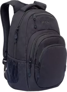 Школьный рюкзак Grizzly RQ-003-31 (черный/серый) фото