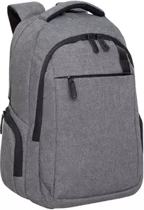 Городской рюкзак Grizzly RQ-310-1 (серый/черный) фото