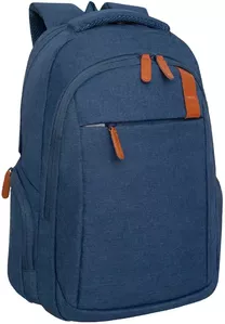 Городской рюкзак Grizzly RQ-310-1 (синий/коричневый) фото