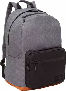 Школьный рюкзак Grizzly RQL-218-3 (черный/кирпичный) фото