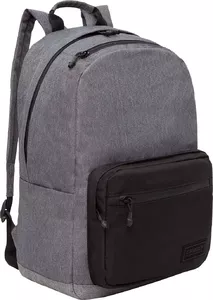 Школьный рюкзак Grizzly RQL-218-3 (черный/серый) фото