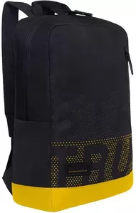 Городской рюкзак Grizzly RQL-313-3 (черный/желтый) фото