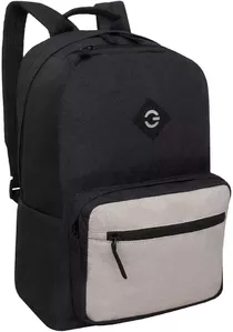 Городской рюкзак Grizzly RQL-318-1 (черный/бежевый) фото
