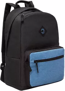 Городской рюкзак Grizzly RQL-318-1 (черный/джинсовый) фото