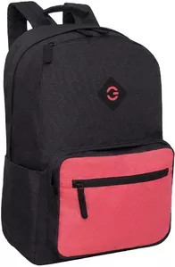 Городской рюкзак Grizzly RQL-318-1 (черный/лососевый) фото