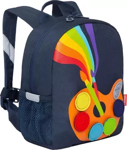 Школьный рюкзак Grizzly RS-374-2 (синий) фото