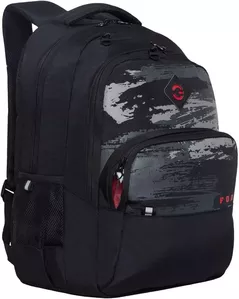 Школьный рюкзак Grizzly RU-230-7 (черный/серый) фото
