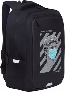 Школьный рюкзак Grizzly RU-234-4 (черный) фото