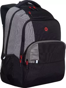 Школьный рюкзак Grizzly RU-330-1 (черный/серый) фото