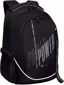 Школьный рюкзак Grizzly RU-335-3 (черный/серый) фото