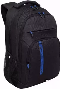 Школьный рюкзак Grizzly RU-336-1 (черный/синий) фото