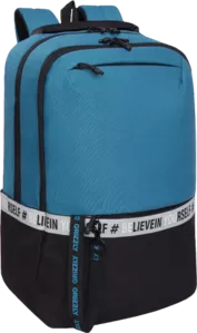Школьный рюкзак Grizzly RU-337-2 (черный/синий) фото