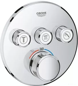 Смеситель Grohe Grohtherm SmartControl 29121 хром фото