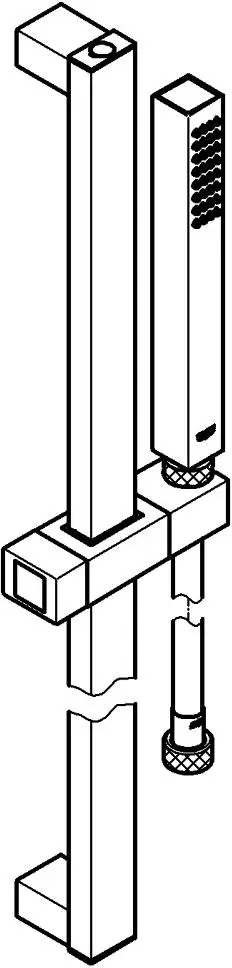 Душевая система Grohe Euphoria Cube Stick (27700 000) фото