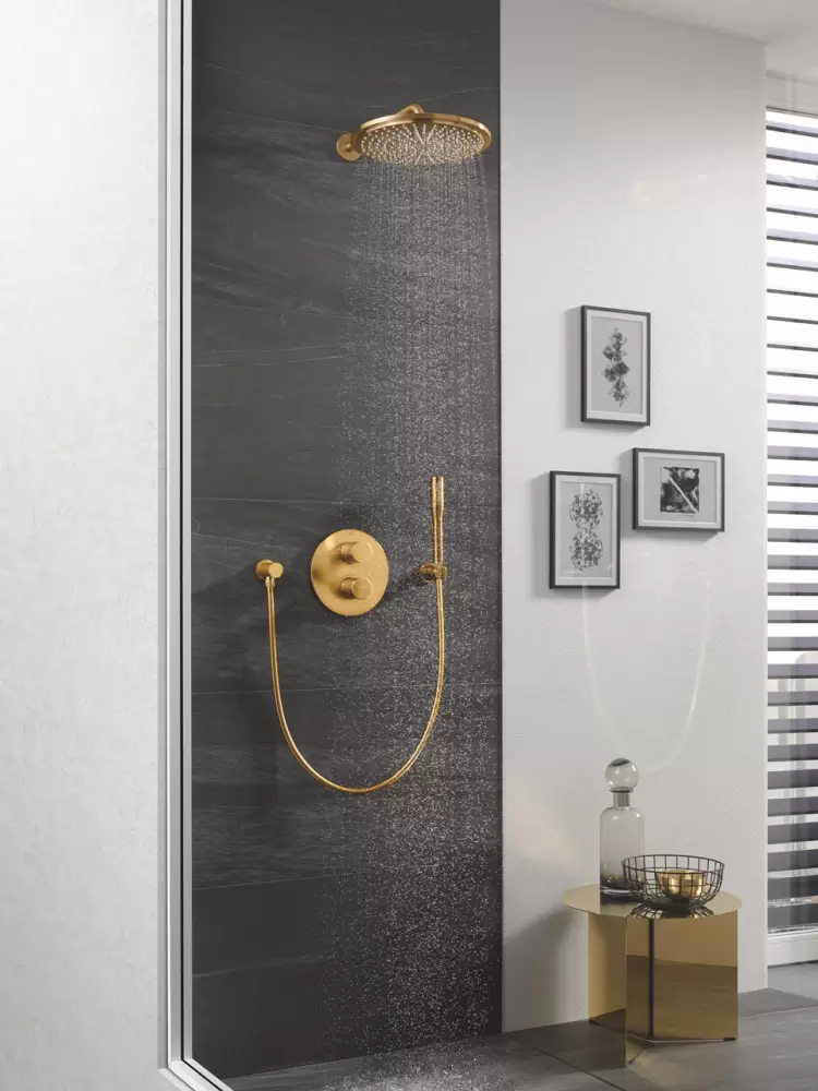 Верхний душ Grohe Rainshower Cosmopolitan 310 26066GN0 (холодный рассвет, матовый) фото
