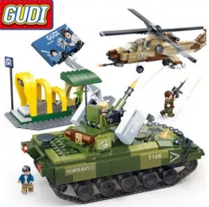 Конструктор Gudi Tiger Action 8037 фото