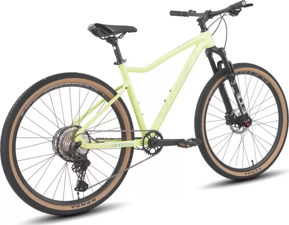 Велосипед Hagen Queen 10 27.5 S 2025 (шанель желтый) фото