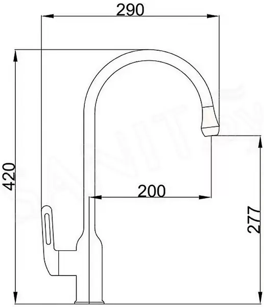 Смеситель Haiba HB71825-8 фото
