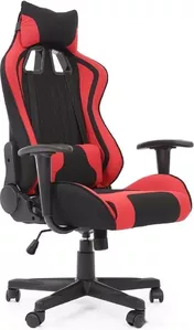 Кресло Halmar Cayman (красный/черный) фото