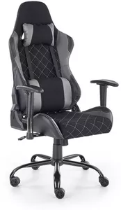 Кресло Halmar Drake (черный/серый) фото