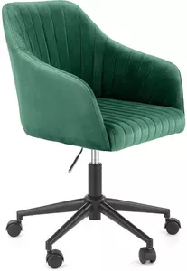 Кресло Halmar Fresco (темно-зеленый/черный) фото