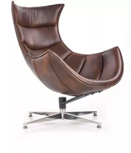 Кресло Halmar Luxor (темно-коричневый) фото