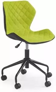 Кресло Halmar Matrix (черный/зеленый) фото
