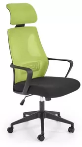 Кресло Halmar Valdez (зеленый/черный) фото