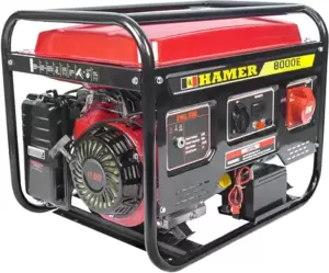 Бензиновый генератор Hamer 8000E фото