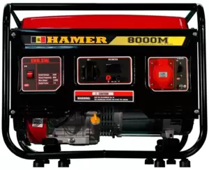Бензиновый генератор Hamer 8000M фото