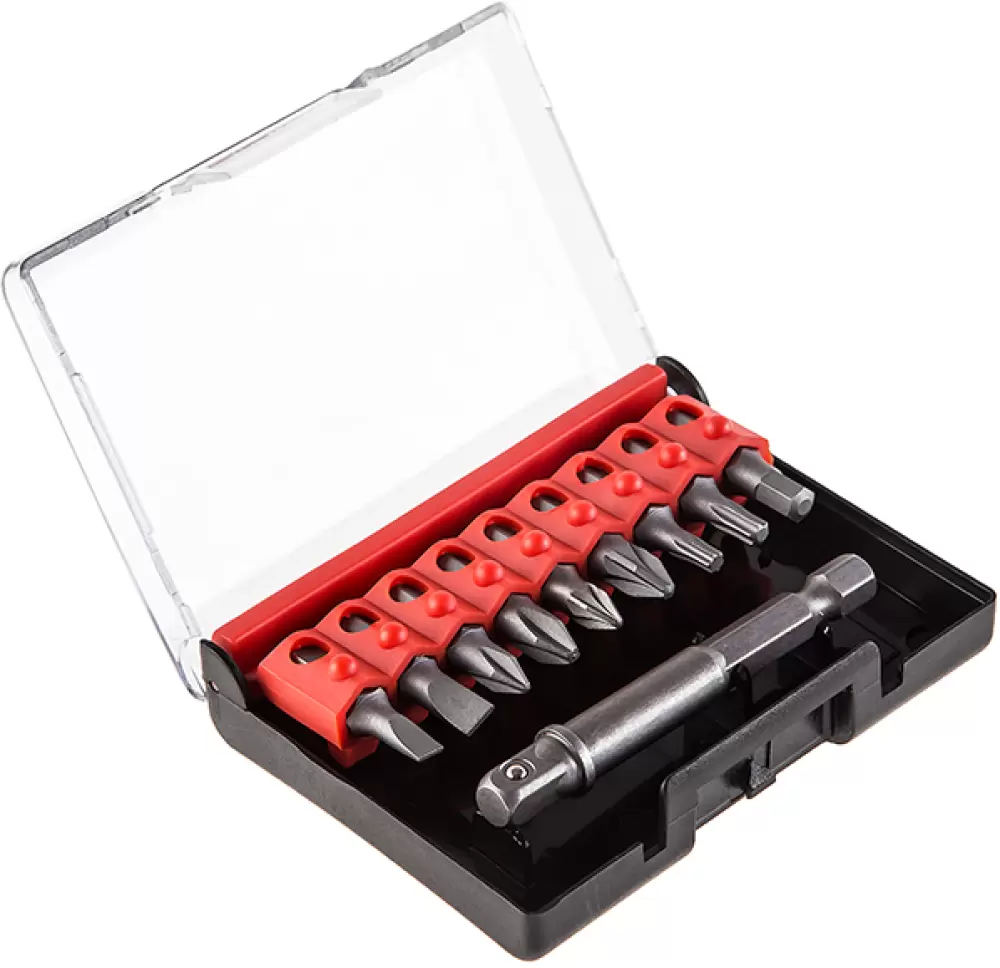 Набор головок и бит Hammer 601-027 (19 предметов) фото