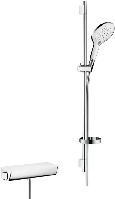 Hansgrohe Ecostat Select/Raindance S 150 3jet/Combi 27037400 (белый/хром)