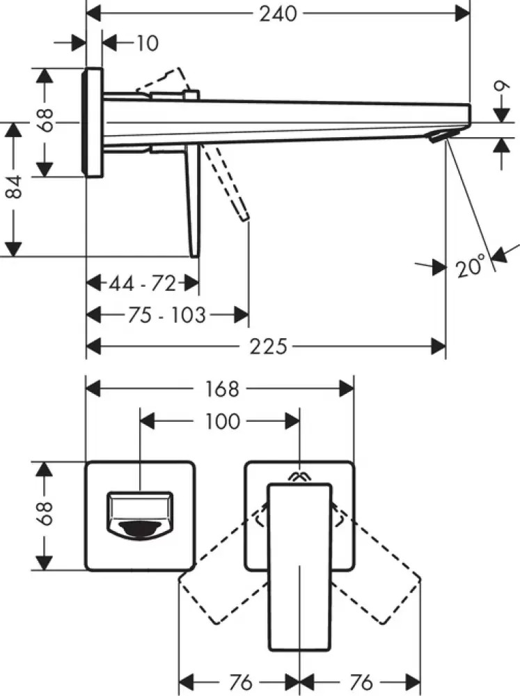 Смеситель Hansgrohe Metropol 32526340 фото